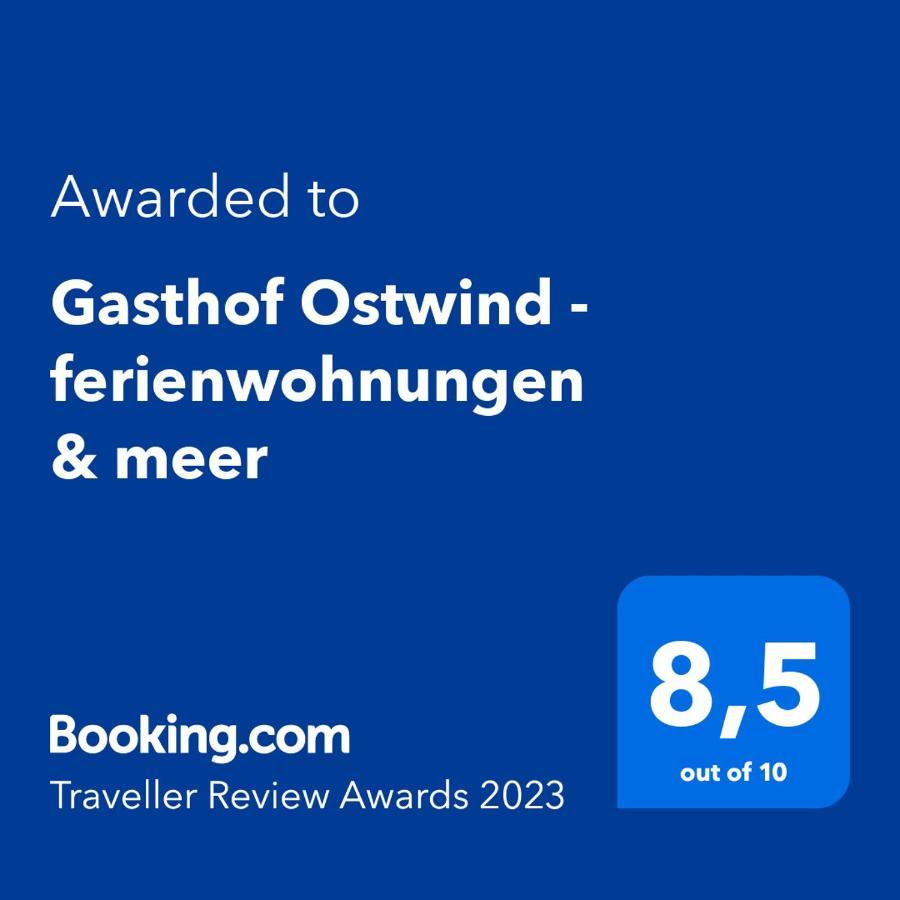 Gasthof Ostwind - ferienwohnungen&meer Steffenshagen Exterior foto